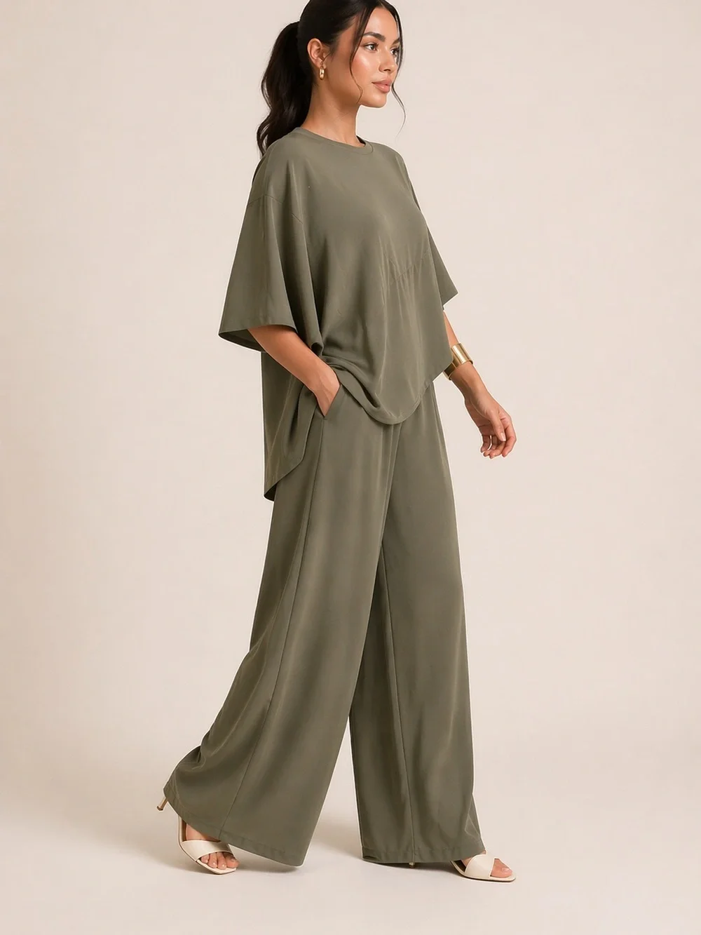 Colettaa elegant olive